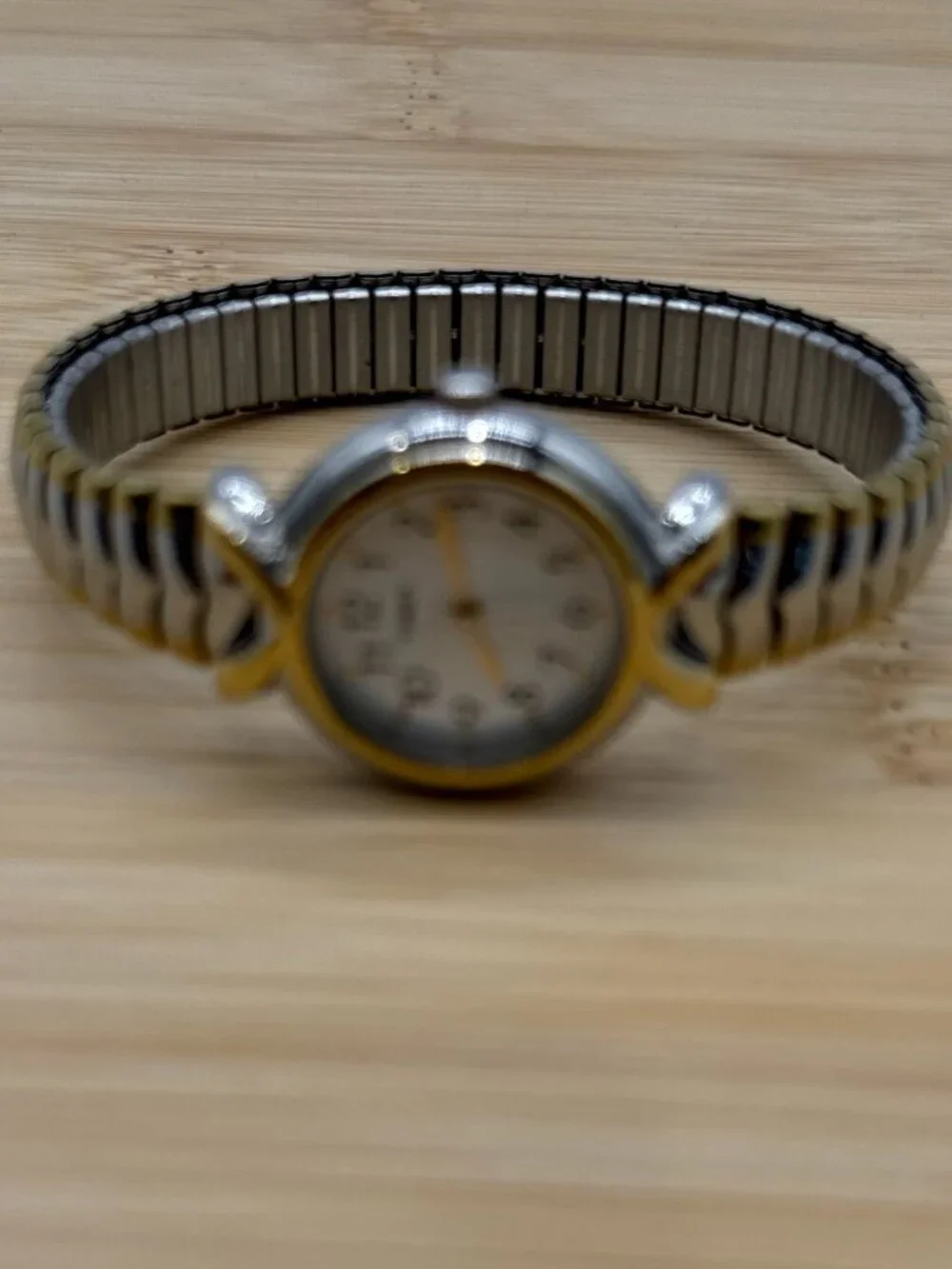 Timex Women's T21854 Pleasant Street Stainless Steel Watch Two-Tone